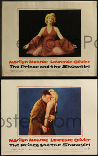 8g0870 PRINCE & THE SHOWGIRL 7 LCs 1957 wonderful images of sexiest Marilyn Monroe & Olivier!
