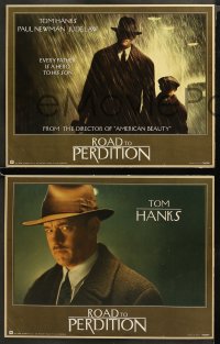 8g0554 ROAD TO PERDITION 11 LCs 2002 directed by Sam Mendes, Tom Hanks, Paul Newman, Jude Law!