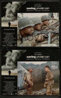 8g0553 SAVING PRIVATE RYAN 12 LCs 1998 Steven Spielberg, Tom Hanks, Tom Sizemore, Matt Damon, Davies!