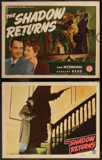 8g0783 SHADOW RETURNS 8 LCs 1946 Barbara Reed, Rebel Randall, Emmett Vogan & Robert Emmett Keane!