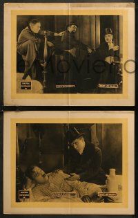 8g1118 SHORT & SNAPPY 3 LCs 1921 great images of Bobby Vernon, Billy Bletcher, ultra rare!