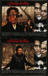 8g0873 SLEEPY HOLLOW 7 LCs 1999 Tim Burton, Johnny Depp, Christina Ricci, Miranda Richardson!