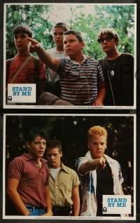8g0798 STAND BY ME 8 LCs 1986 Rob Reiner, River Phoenix, Corey Feldman, Jerry O'Connell, Wheaton