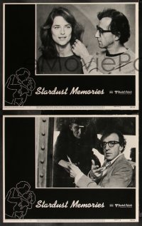 8g0800 STARDUST MEMORIES 8 LCs 1980 directed by Woody Allen, Charlotte Rampling, Jessica Harper!