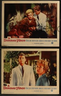 8g0807 SUMMER PLACE 8 LCs 1959 Delmer Daves, Richard Egan, Troy Donahue, sexy young Sandra Dee!