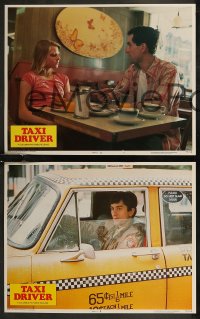 8g0915 TAXI DRIVER 6 LCs 1976 Robert De Niro, Harvey Keitel & teen hooker Jodie Foster, Scorsese!