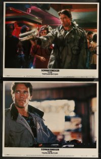 8g0814 TERMINATOR 8 LCs 1984 James Cameron, Arnold Schwarzenegger, Michael Biehn, Linda Hamilton!