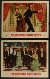 8g0830 UNSINKABLE MOLLY BROWN 8 LCs 1964 Debbie Reynolds, get out of the way or hit in the heart!