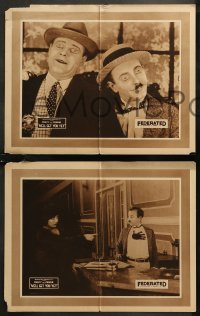 8g1133 WE'LL GET YOU YET 3 LCs 1921 Hall Room Boys comedy w/ Sidney Smith & Harry McCoy, ultra rare!