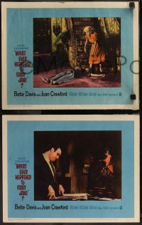 8g0968 WHAT EVER HAPPENED TO BABY JANE? 5 LCs 1962 Robert Aldrich, Bette Davis & Joan Crawford!