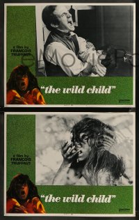 8g0841 WILD CHILD 8 LCs 1970 Francois Truffaut's classic L'Enfant Sauvage, Jean-Pierre Cargol!