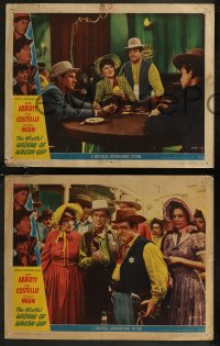 8g0970 WISTFUL WIDOW OF WAGON GAP 5 LCs 1947 Lou Costello, Bud Abbott, Majorie Main, w/ poker scene!