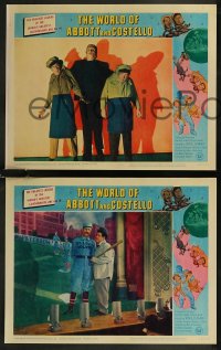 8g0844 WORLD OF ABBOTT & COSTELLO 8 LCs 1965 Bud & Lou with Bela Lugosi and Glenn Strange!