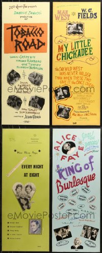 8h0007 LOT OF 9 LOCAL THEATER HOMEMADE INSERTS 1970s great images from a variety of movies!