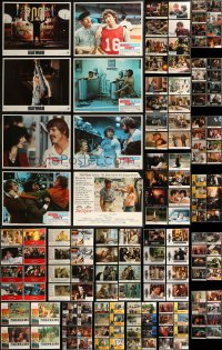 8h0097 LOT OF 148 1970S AND NEWER LOBBY CARDS 1970s-2000s incomplete sets from a variety of movies!