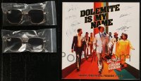 8h0018 LOT OF 3 DOLEMITE IS MY NAME PROMO SUNGLASSES AND PROGRAM BOOK 2019 Eddie Murphy, cool!