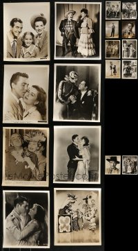 8h0332 LOT OF 18 8X10 STILLS 1940s-1950s great portraits from a variety of different movies!