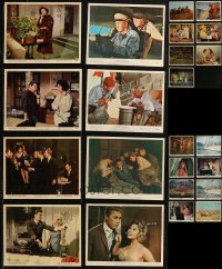 8h0326 LOT OF 23 COLOR 8X10 STILLS 1960s great scenes from a variety of different movies!