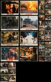 8h0319 LOT OF 46 MINI LOBBY CARDS 1970s-1980s great scenes from a variety of different movies!