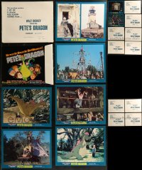 8h0161 LOT OF 11 PETE'S DRAGON LOBBY CARD SETS WITH ENVELOPES 1977 Walt Disney!