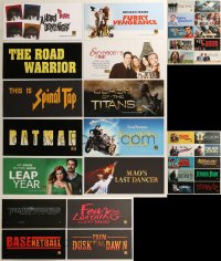8h0227 LOT OF 44 6X13 MYLAR MARQUEES 2000s-2010s title images from a variety of different movies!