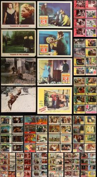 8h0108 LOT OF 136 1960S LOBBY CARDS 1960s incomplete sets from a variety of different movies!