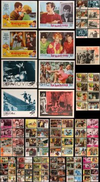8h0105 LOT OF 137 1960S LOBBY CARDS 1960s incomplete sets from a variety of different movies!