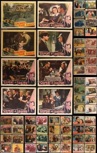 8h0127 LOT OF 79 1930S-40S LOBBY CARDS 1930s-1940s incomplete sets from a variety of movies!