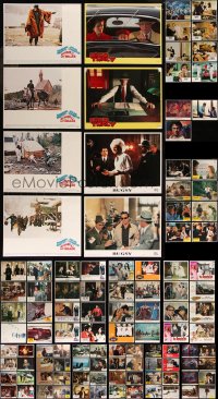 8h0117 LOT OF 107 1970S AND NEWER LOBBY CARDS 1970s-2000s incomplete sets from a variety of movies!