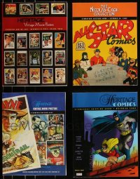 8h0279 LOT OF 4 HERITAGE AUCTION CATALOGS 2002-2004 Vintage Movie Posters, Nicolas Cage, Comics!