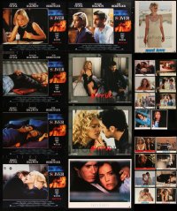 8h0154 LOT OF 25 1980S-90S SHARON STONE AND SEXY THRILLER LOBBY CARDS 1980s-1990s incomplete sets!
