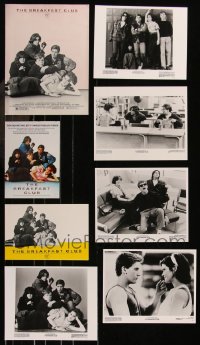 8h0201 LOT OF 8 BREAKFAST CLUB ITEMS 1985 great images from the classic John Hughes teen movie!
