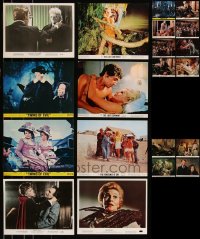 8h0327 LOT OF 20 HAMMER HORROR COLOR 8X10 STILLS 1960s-1970s incomplete sets from several movies!