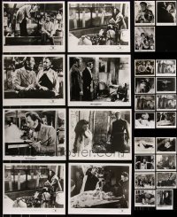 8h0324 LOT OF 27 HAMMER HORROR TV AND RE-RELEASE 8X10 STILLS 1960s-1970s great movie scenes!