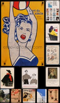 8h0524 LOT OF 16 UNFOLDED MISCELLANEOUS POSTERS 1950s-1980s a variety of cool images!