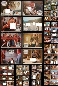 8h0170 LOT OF 83 YUGOSLAVIAN LOBBY CARDS 1970s-1980s sexy images with lots of nudity!