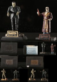 8h0020 LOT OF 4 SIDESHOW 1999-00 UNIVERSAL MONSTERS STATUES 1999-2000 Frankenstein, Mummy & more!