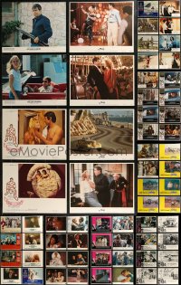 8h0111 LOT OF 131 1970S AND NEWER LOBBY CARDS 1970s-2000s incomplete sets from a variety of movies!