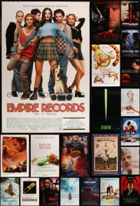 8h0539 LOT OF 24 UNFOLDED MOSTLY DOUBLE-SIDED 27X40 ONE-SHEETS 1990s-2000s cool movie images!