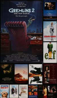 8h0559 LOT OF 17 UNFOLDED MOSTLY DOUBLE-SIDED 27X40 ONE-SHEETS 1990s-2000s cool movie images!