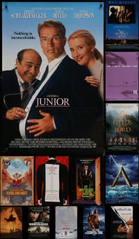 8h0562 LOT OF 16 UNFOLDED MOSTLY DOUBLE-SIDED 27X40 ONE-SHEETS 1990s-2000s cool movie images!