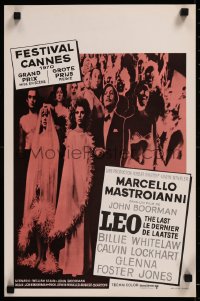 8j0152 LEO THE LAST Belgian 1970 Marcello Mastroianni, Boorman, imagine being the last of anything!