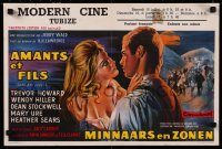 8j0186 SONS & LOVERS Belgian 1960 from D.H. Lawrence's novel, Dean Stockwell & sexy Mary Ure!