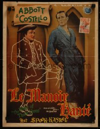 8j0192 TIME OF THEIR LIVES Belgian 1946 Abbott & Costello in something new, different!