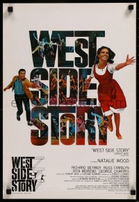 8j0198 WEST SIDE STORY Belgian R1970s Academy Award winning classic musical, Natalie Wood, Beymer!