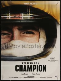 8j0112 WEEKEND OF A CHAMPION French 16x21 2013 really cool artwork of F1 racer Jackie Stewart!