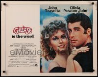 8j0238 GREASE 1/2sh 1978 romantic John Travolta & Olivia Newton-John in a most classic musical!