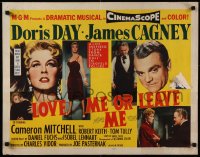 8j0260 LOVE ME OR LEAVE ME style B 1/2sh 1955 full-length sexy Doris Day as famed Ruth Etting, James Cagney!