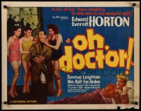 8j0268 OH DOCTOR 1/2sh 1937 hypochondriac Edward Everett Horton and sexy women, ultra rare!