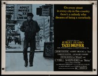 8j0298 TAXI DRIVER 1/2sh 1976 Robert De Niro walking alone, directed by Martin Scorsese!